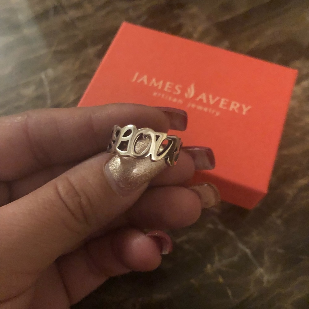James Avery LOVE Ring